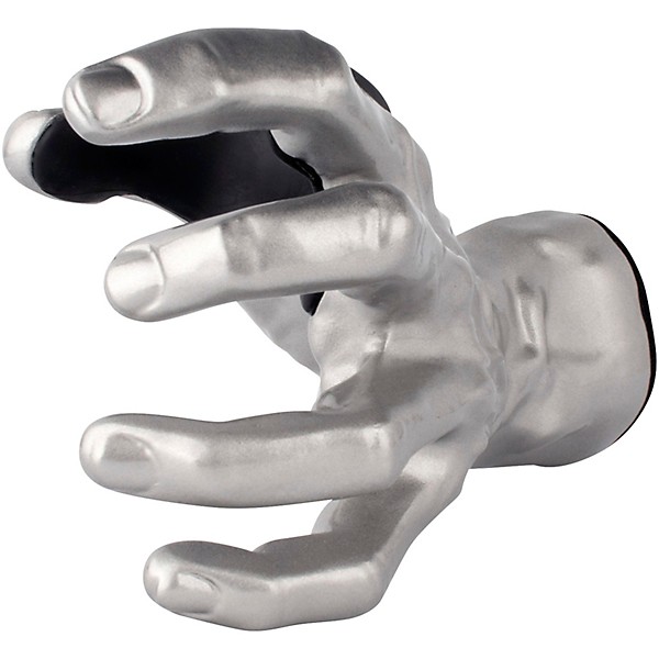 GuitarGrip Classic Grip Guitar Wall Hanger Metallic Silver