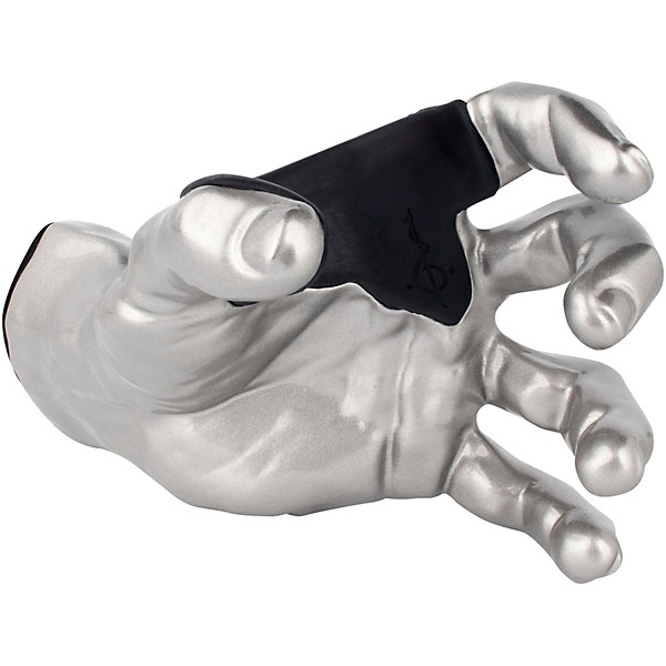 GuitarGrip Classic Grip Guitar Wall Hanger Metallic Silver
