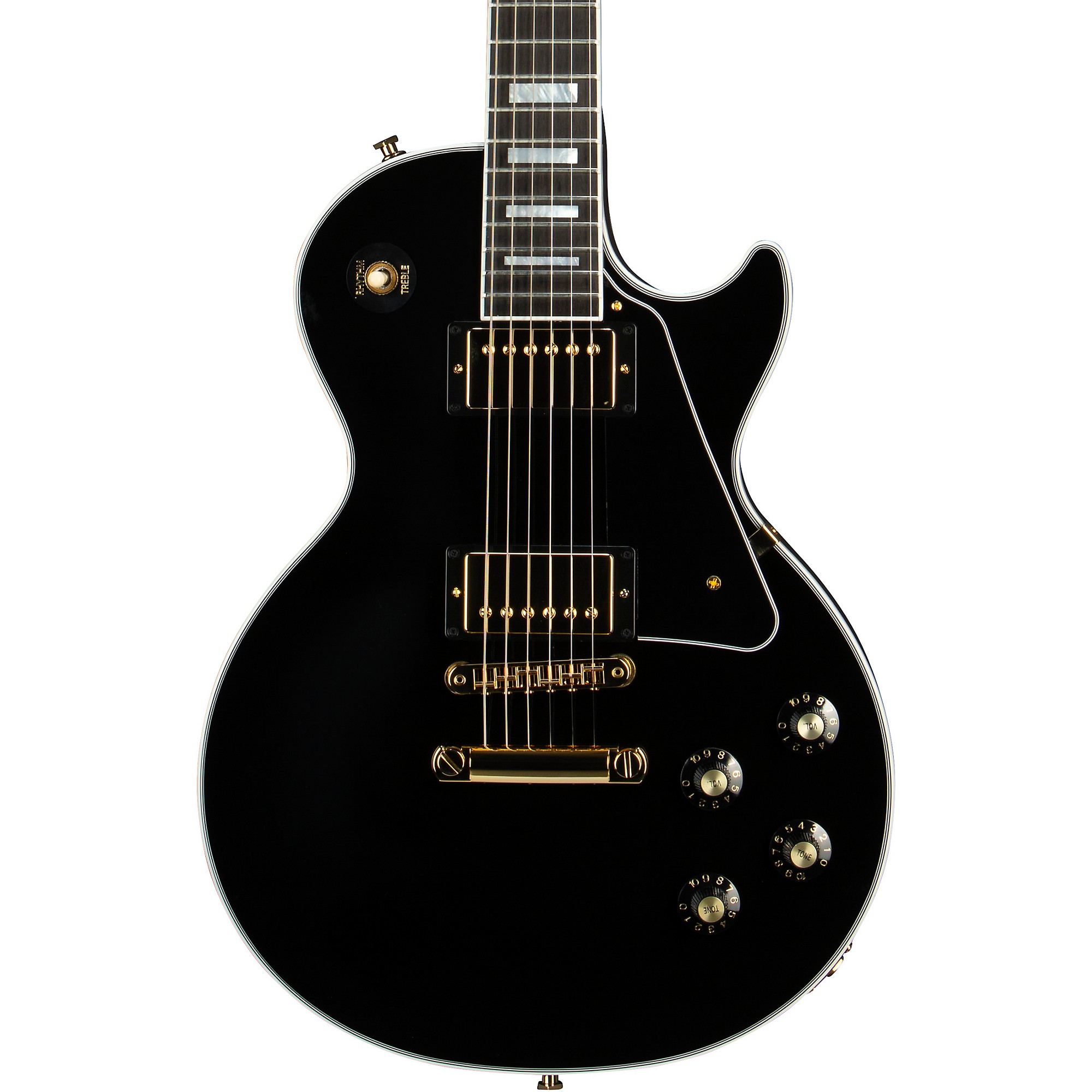 Gibson Les Paul Custom '70s Electric Guitar Ebony | Guitar Center