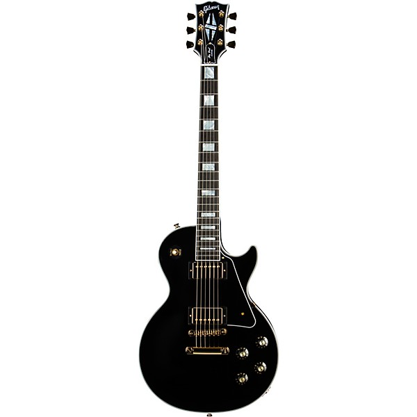Gibson Les Paul Custom '70s Electric Guitar Ebony | Guitar