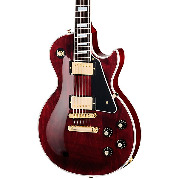 Gibson Les Paul Custom '70s Electric Guitar Wine Red
