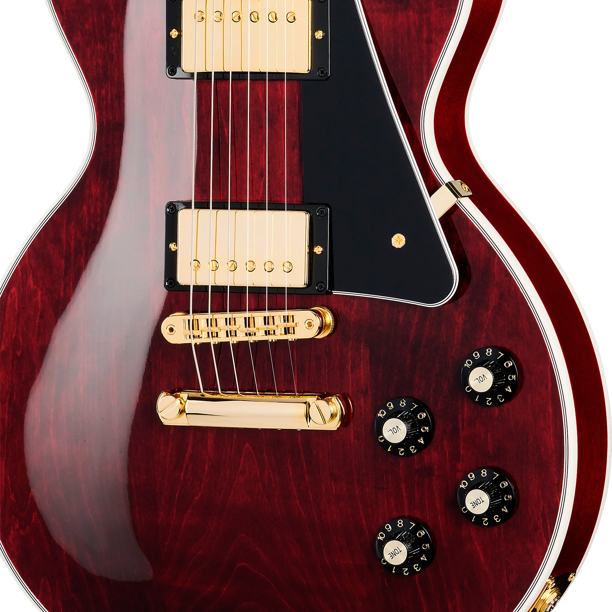 Gibson Les Paul Custom '70s Electric Guitar Wine Red | Guitar Center