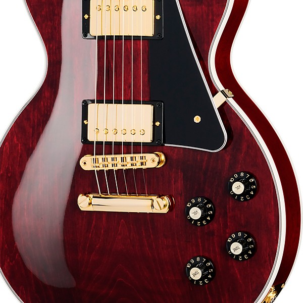 Gibson Les Paul Custom '70s Electric Guitar Wine Red