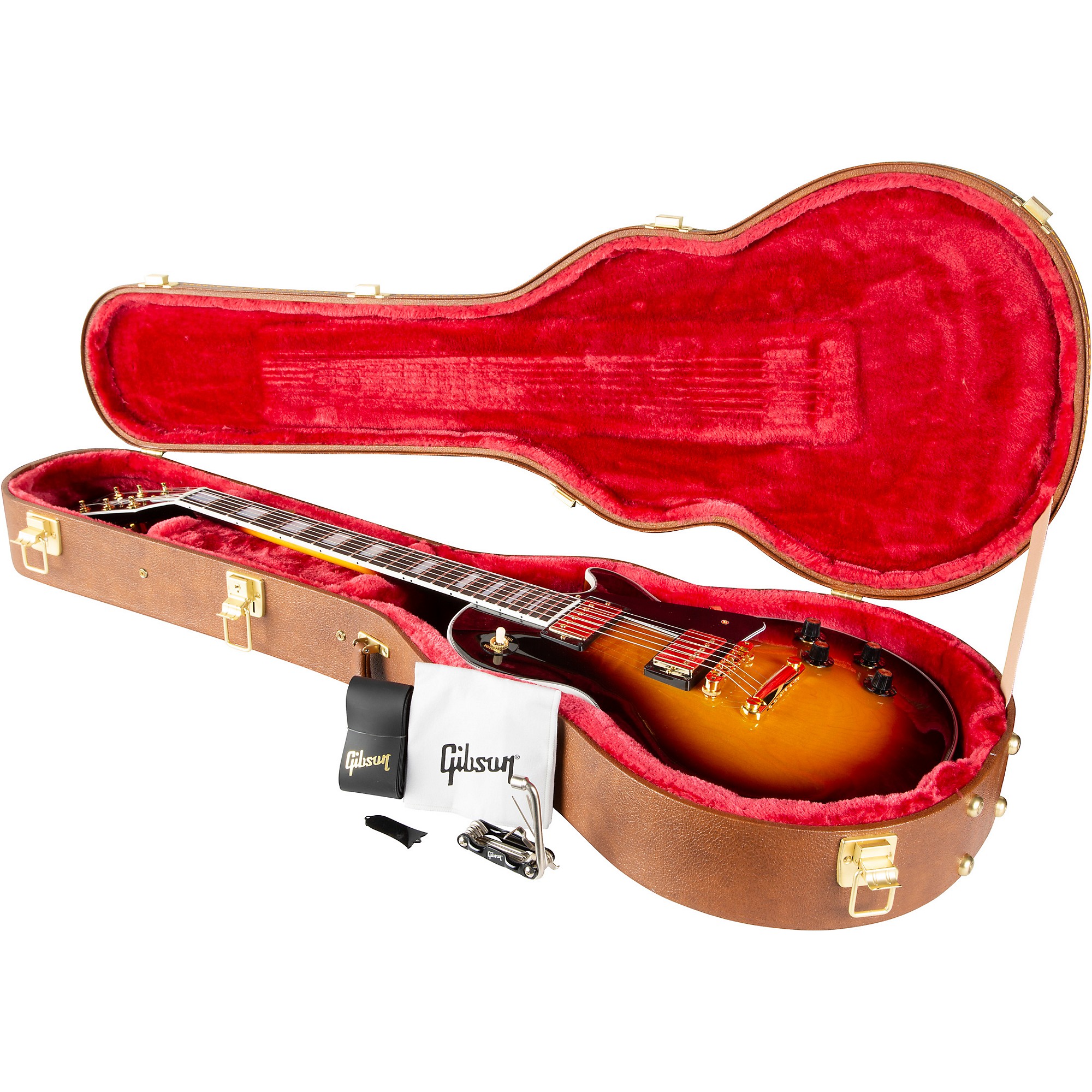 Open Box Gibson Les Paul Custom '70s Electric Guitar Tobacco