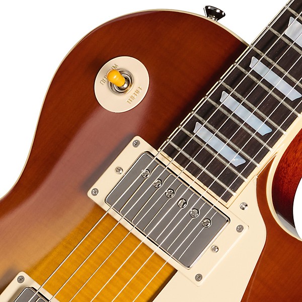Epiphone Inspired by Gibson Custom 1959 Les Paul Standard Reissue Electric Guitar - Golden Poppy Burst