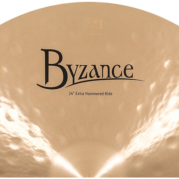 MEINL Byzance Traditional Extra Hammered Ride Cymbal 24 in.