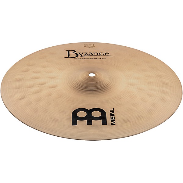 MEINL Byzance Traditional Extra Hammered Hi-Hat Cymbals - 14 in.