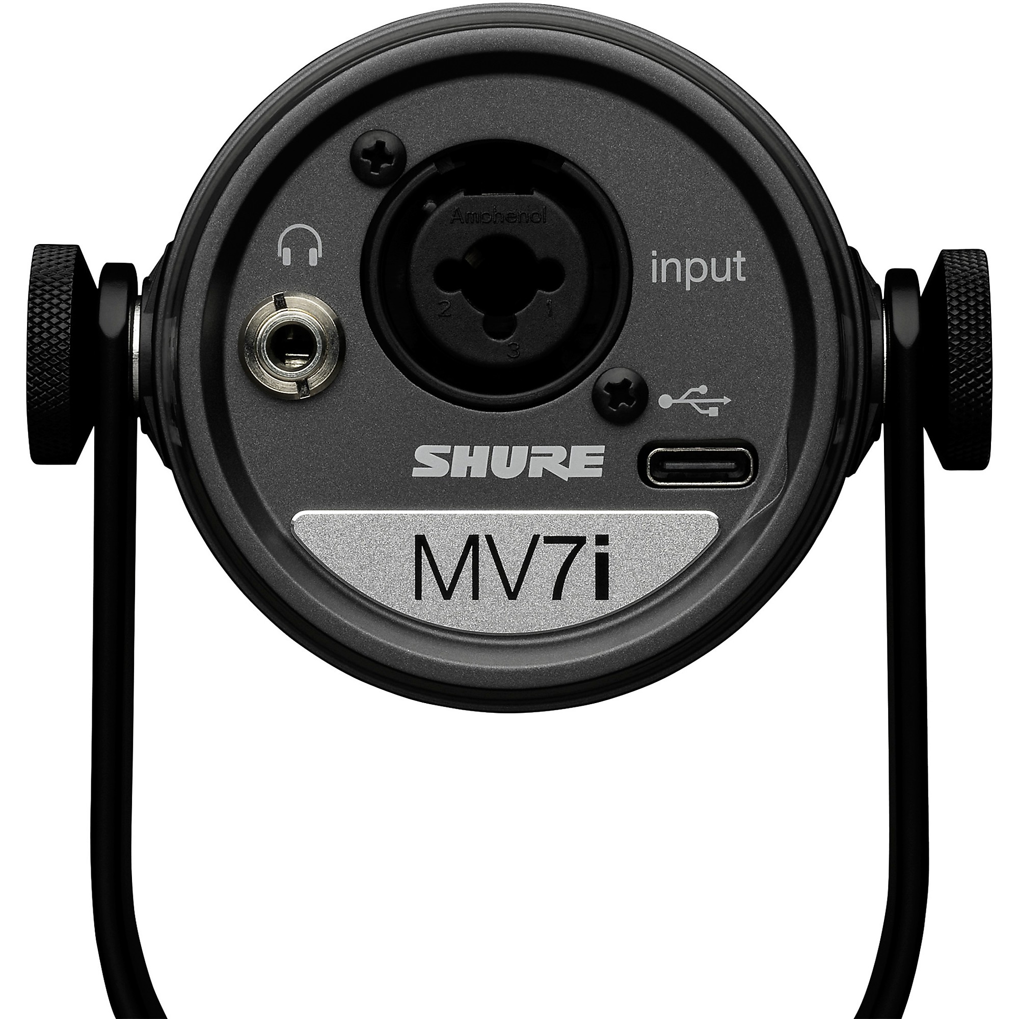 配信機器・PA機器・レコーディング機器 SHURE MV7i SMART MICROPHONE & INTERFACE Shure MV7i Smart Mic and Interface - USB & XLR