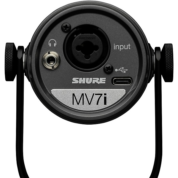 SHURE MV7i スマートマイクロホン & インターフェース MV7i - Smart Microphone & Interface - Shure USA