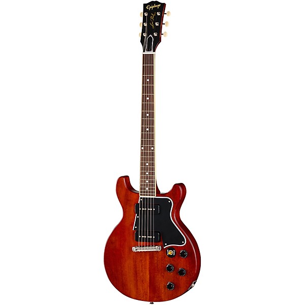 Epiphone Inspired by Gibson Custom 1960 Les Paul Special Double Cut Reissue Electric Guitar - Cherry Red