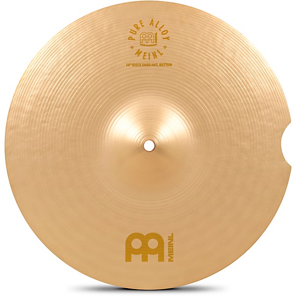 MEINL Pure Alloy Benny Greb Signature Quick Sand Hi-Hat Cymbal Pair 14 in.