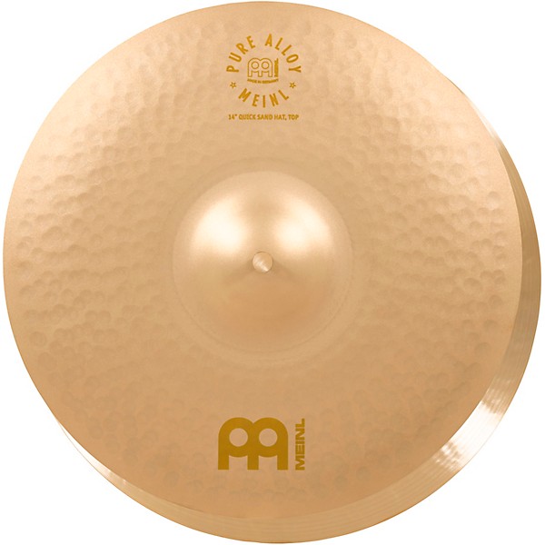 MEINL Pure Alloy Benny Greb Signature Quick Sand Hi-Hat Cymbal Pair 14 in.