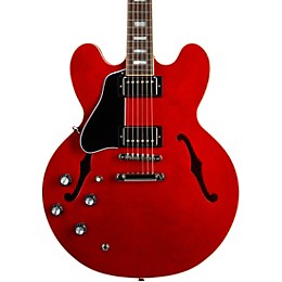 Epiphone 1962 ES-335 Reissue Left-Handed Semi-Hollow Electric Guitar Sixties Cherry
