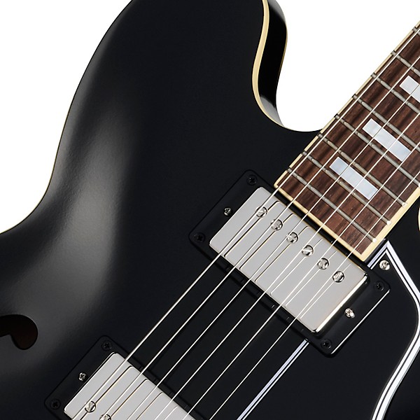 Epiphone 1962 ES-335 Reissue Semi-Hollow Electric Guitar Aged Ebony