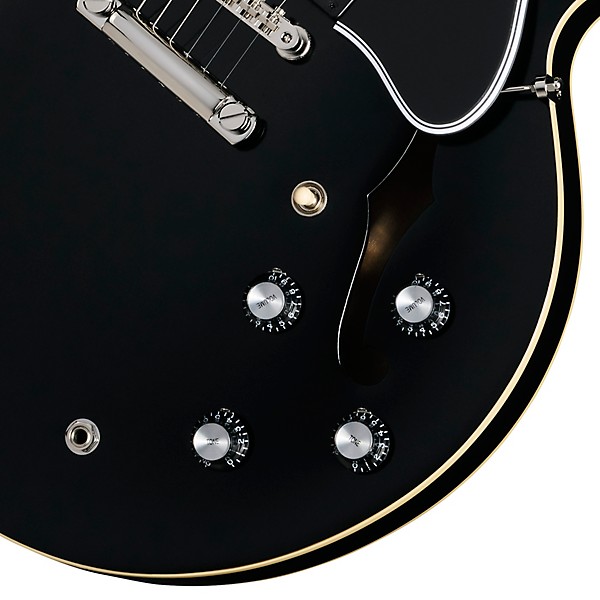 Epiphone 1962 ES-335 Reissue Semi-Hollow Electric Guitar Aged Ebony