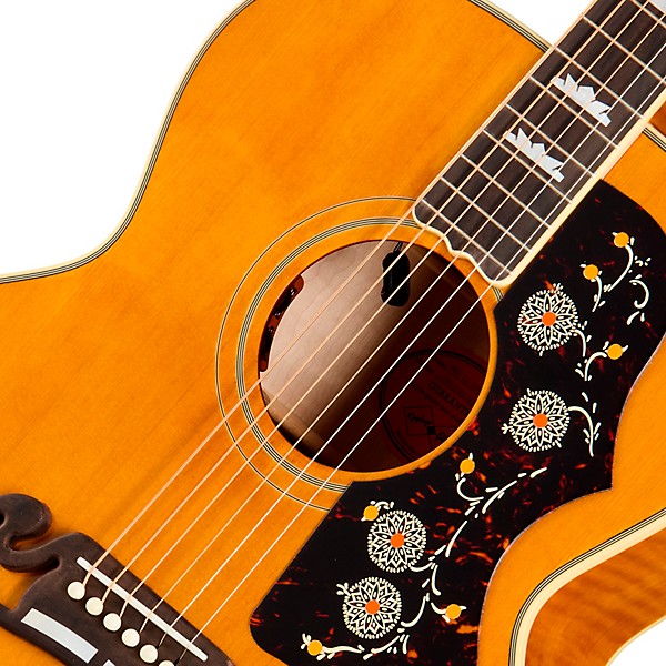 Epiphone Inspired by Gibson Custom 1957 SJ-200 Reissue Acoustic-Electric Guitar Antique Natural