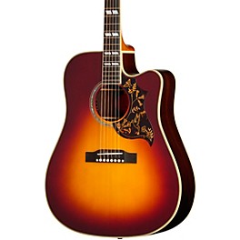 Epiphone Inspired by Gibson Custom Hummingbird Deluxe EC Acoustic-Electric Guitar Autumn Burst