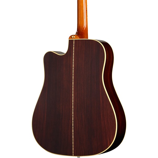 Epiphone Inspired by Gibson Custom Hummingbird Deluxe EC Acoustic-Electric Guitar Autumn Burst
