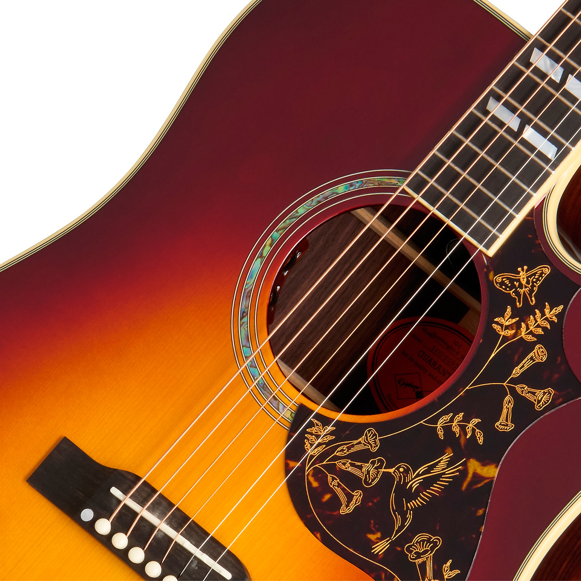 Epiphone Inspired by Gibson Custom Hummingbird Deluxe EC Acoustic