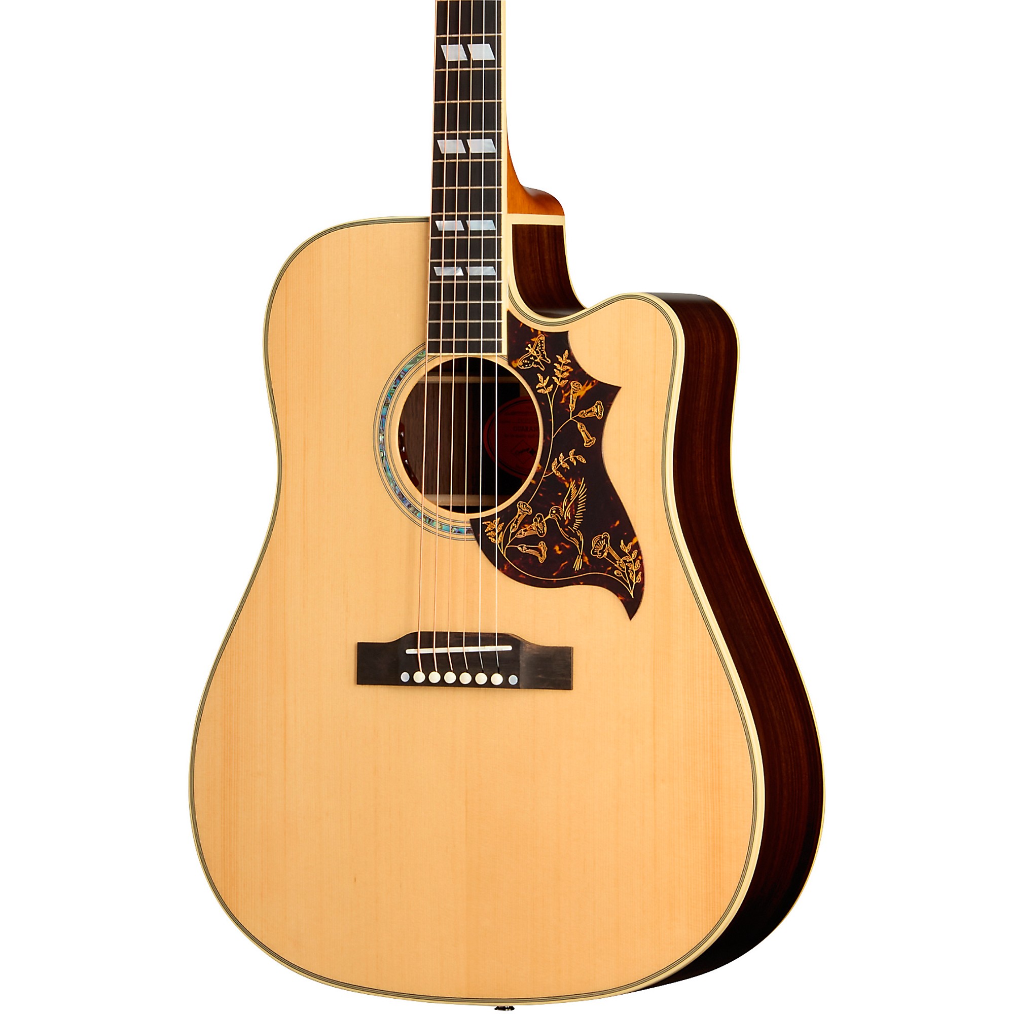 Epiphone Inspired by Gibson Custom Hummingbird Deluxe EC Acoustic