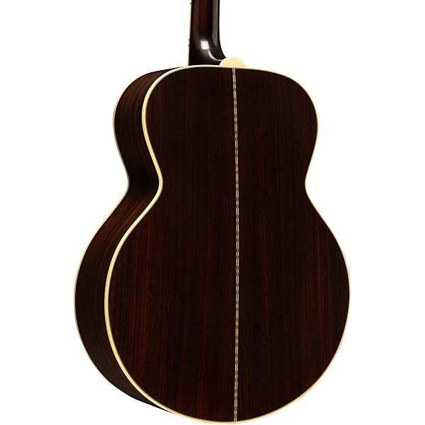 Epiphone Inspired by Gibson Custom Pre-War SJ-200 Rosewood Reissue Left-Handed Acoustic-Electric Guitar - Vintage Sunburst