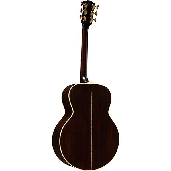 Epiphone Inspired by Gibson Custom Pre-War SJ-200 Rosewood Reissue Left-Handed Acoustic-Electric Guitar - Vintage Sunburst