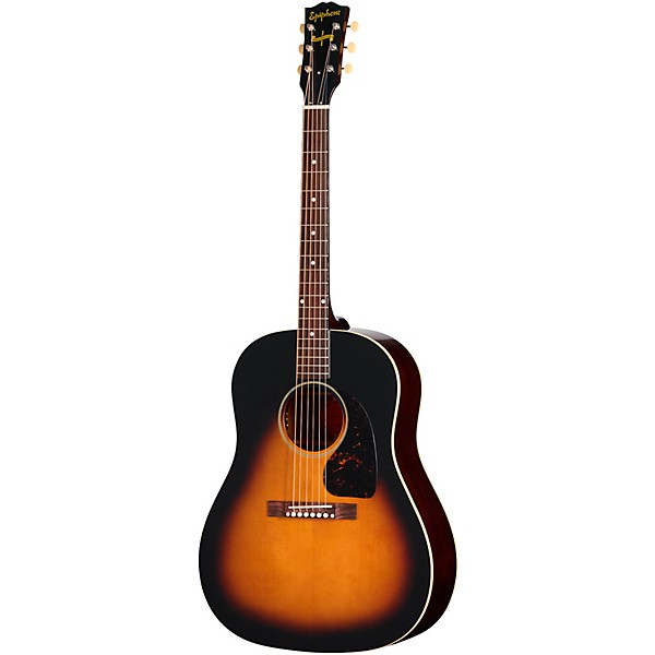 Epiphone Inspired by Gibson Custom 1942 Banner J-45 Reissue Acoustic-Electric Guitar Vintage Sunburst