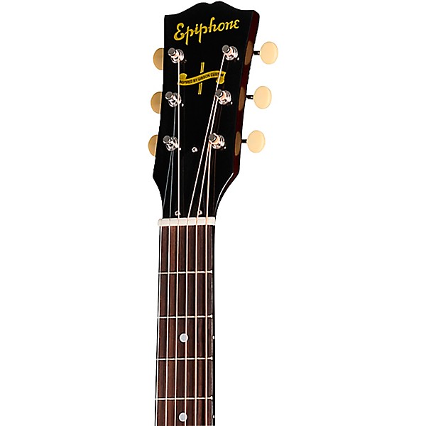 Epiphone Inspired by Gibson Custom 1942 Banner J-45 Reissue Left-Handed Acoustic-Electric Guitar Vintage Sunburst