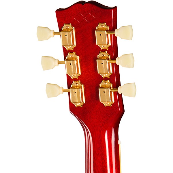 Epiphone Inspired by Gibson Custom 1960 Hummingbird Reissue Left-Handed Acoustic-Electric Guitar Heritage Cherry Sunburst