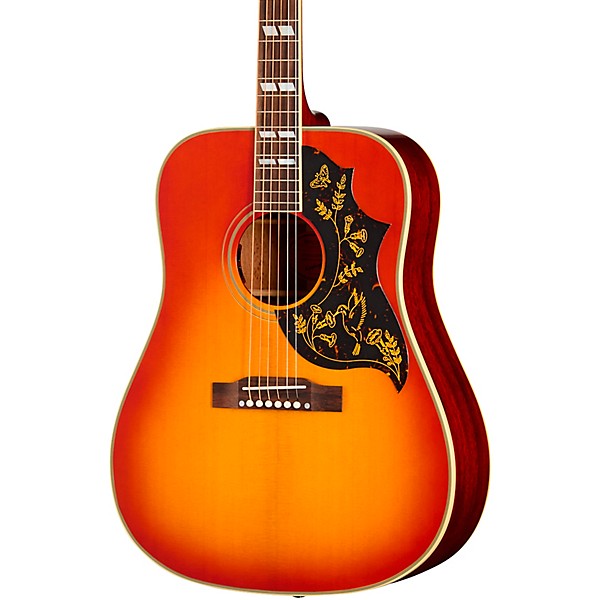 Epiphone Inspired by Gibson Custom 1960 Hummingbird Reissue Acoustic-Electric Guitar Heritage Cherry Sunburst
