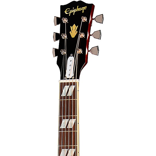 Epiphone Inspired by Gibson Custom 1963 Dove Reissue Left-Handed Acoustic-Electric Guitar Natural