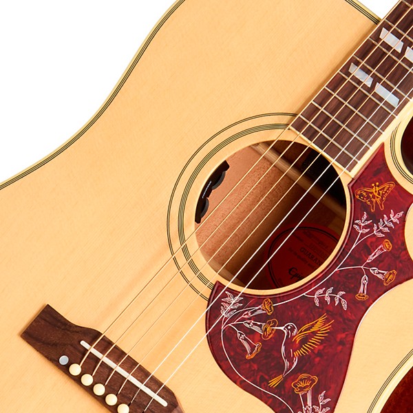 Epiphone Inspired by Gibson Hummingbird Standard EC Acoustic-Electric Guitar - Natural