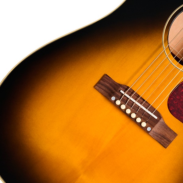 Epiphone Inspired by Gibson J-45 Standard EC Acoustic-Electric Guitar - Vintage Sunburst