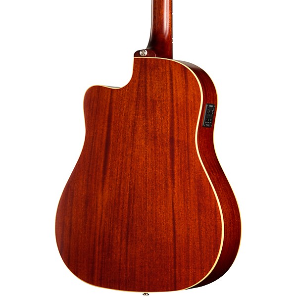 Epiphone Inspired by Gibson J-45 Standard EC Acoustic-Electric Guitar - Honey Burst