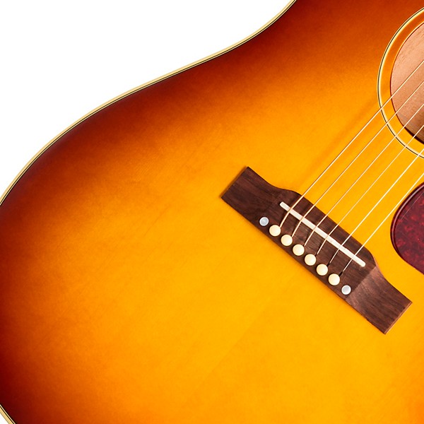 Epiphone Inspired by Gibson J-45 Standard EC Acoustic-Electric Guitar - Honey Burst