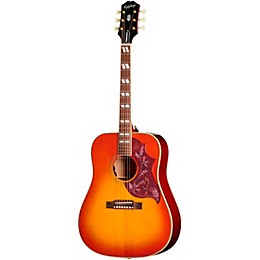 Epiphone Inspired by Gibson Hummingbird Standard Acoustic-Electric Guitar - Cherry Sunburst