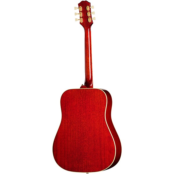 Epiphone Inspired by Gibson Hummingbird Standard Acoustic-Electric Guitar - Cherry Sunburst