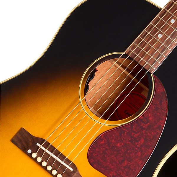 Epiphone Inspired by Gibson J-45 Standard Acoustic-Electric Guitar - Vintage Sunburst