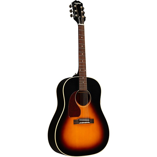 Epiphone Inspired by Gibson J-45 Standard Left-Handed Acoustic-Electric Guitar - Vintage Sunburst