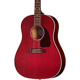 Open Box Gibson J-45 Special Acoustic-Electric Guitar Level 2 Wine Red 197881374075