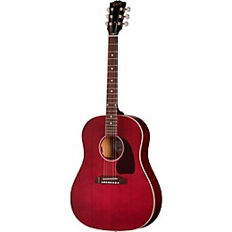 Open Box Gibson J-45 Special Acoustic-Electric Guitar Level 2 Wine Red 197881374075