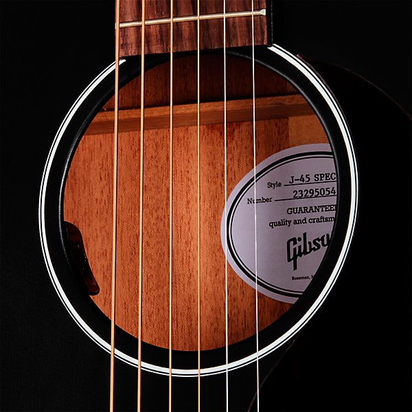 Gibson J-45 Special Acoustic-Electric Guitar - Ebony