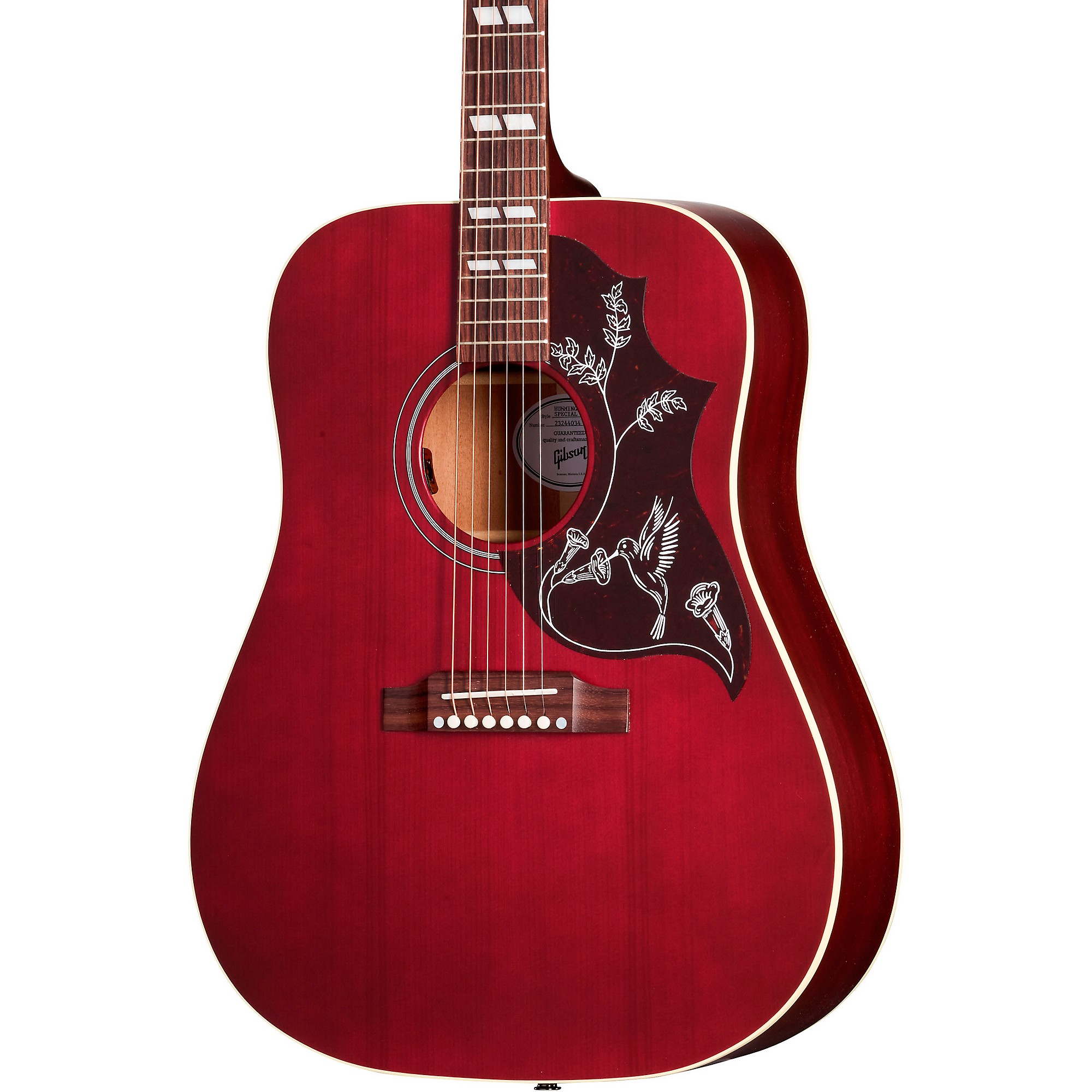 Gibson Hummingbird Special Acoustic-Electric Guitar Wine Red