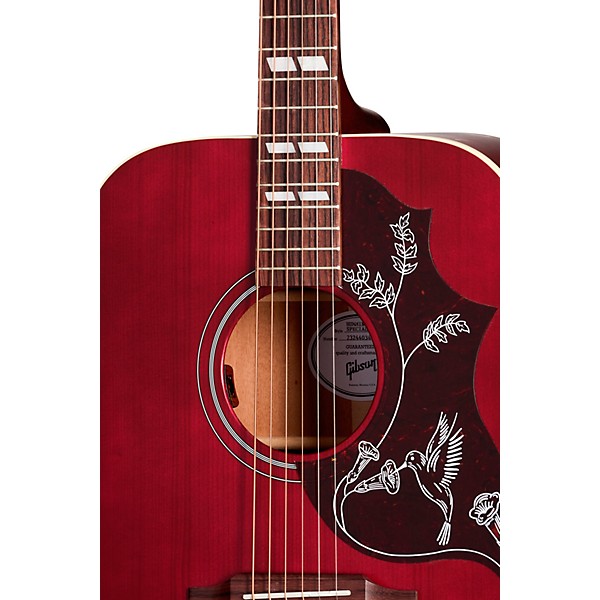 Gibson Hummingbird Special Acoustic-Electric Guitar Wine Red