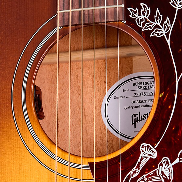 Gibson Hummingbird Special Acoustic-Electric Guitar - Honey Burst