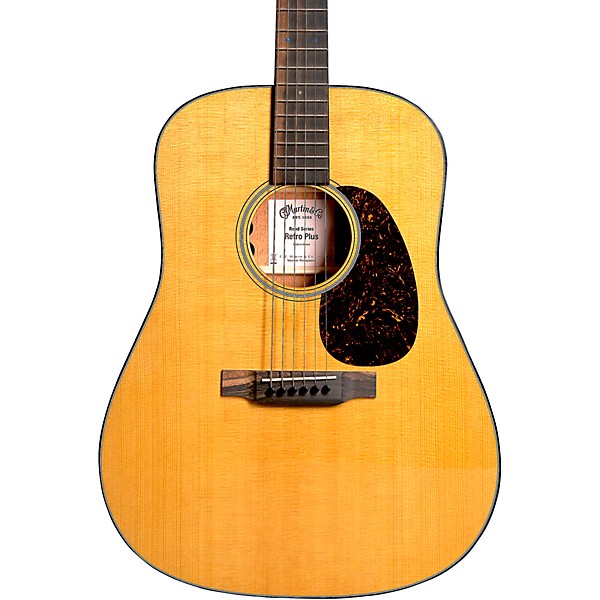 Martin DE Retro Plus Mahogany Dreadnought Acoustic-Electric Guitar Aging Toner