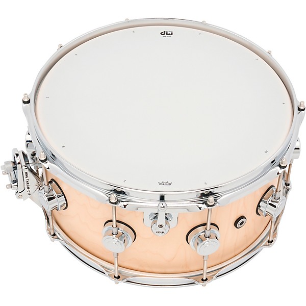 DW Collectors Series 333 Satin Oil Maple Snare Drum With Chrome Hardware 14 x 6.5 in.