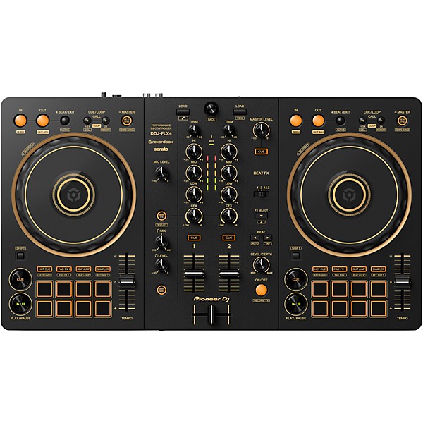 Pioneer DJ DDJ-FLX4-N 2-Channel DJ Controller with Branded Pioneer DJ Bag