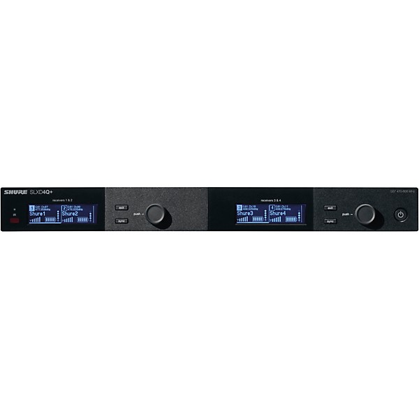 Shure SLX-D Quad Channel Digital Wireless Receiver Band G57