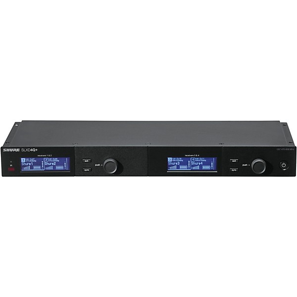 Shure SLX-D Quad Channel Digital Wireless Receiver Band G57